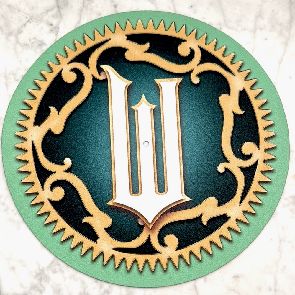 Vinyl slipmat, double sided, one of a kind, Wicked